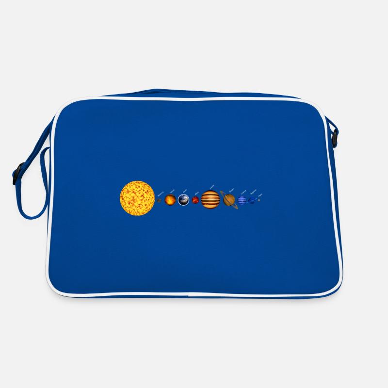 Solar System Retro Tasche