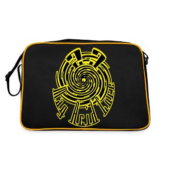 rzhw_mag-acid-core-23 - Retro Bag - black/gold - Back