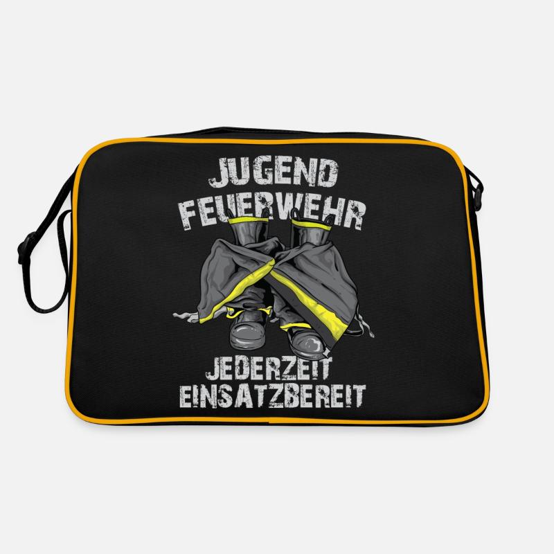 Jederzeit einsatzbereit Retro Tasche