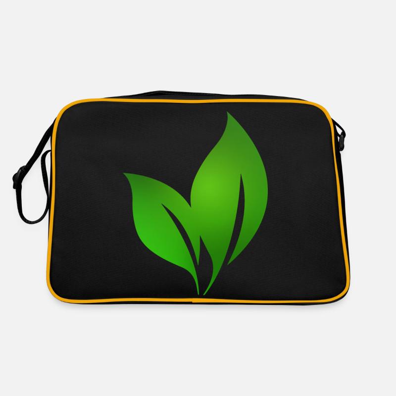 Blatt 3 Retro Tasche