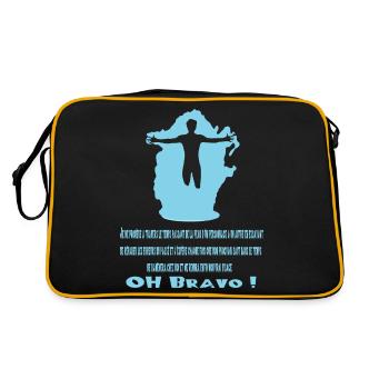 Beckett Oh Bravo ! - Sac Retro - noir/or - Dos