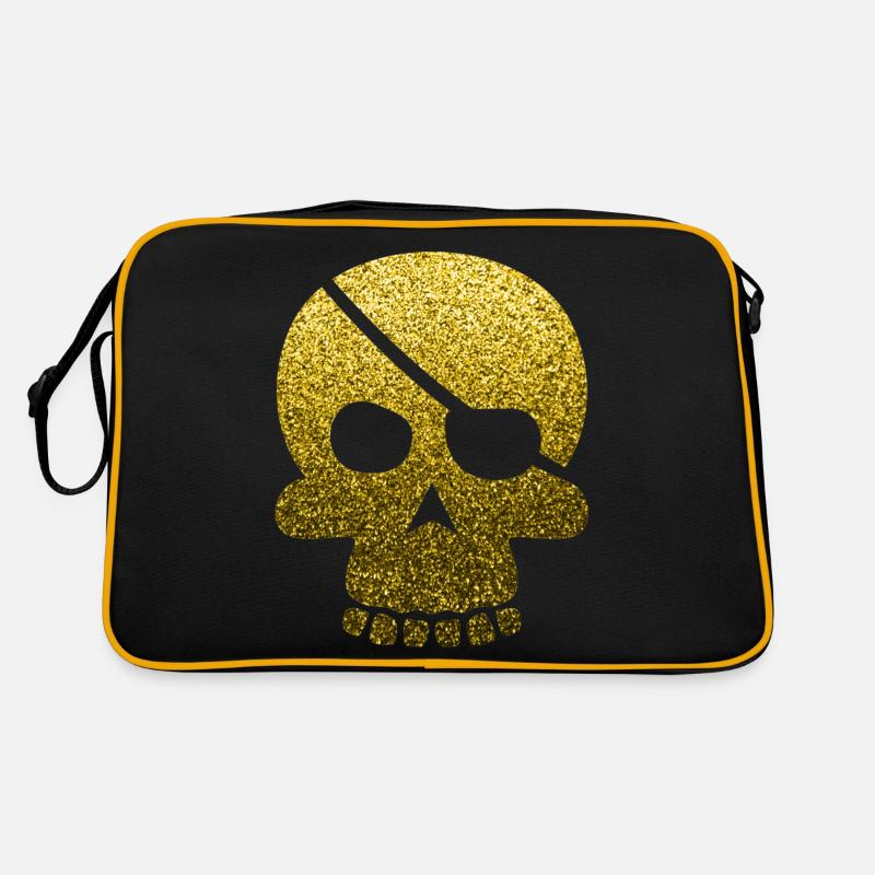 Skull Pirate Retro Bag