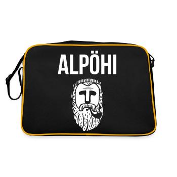 Alpöhi - Sac Retro - noir/or - Dos