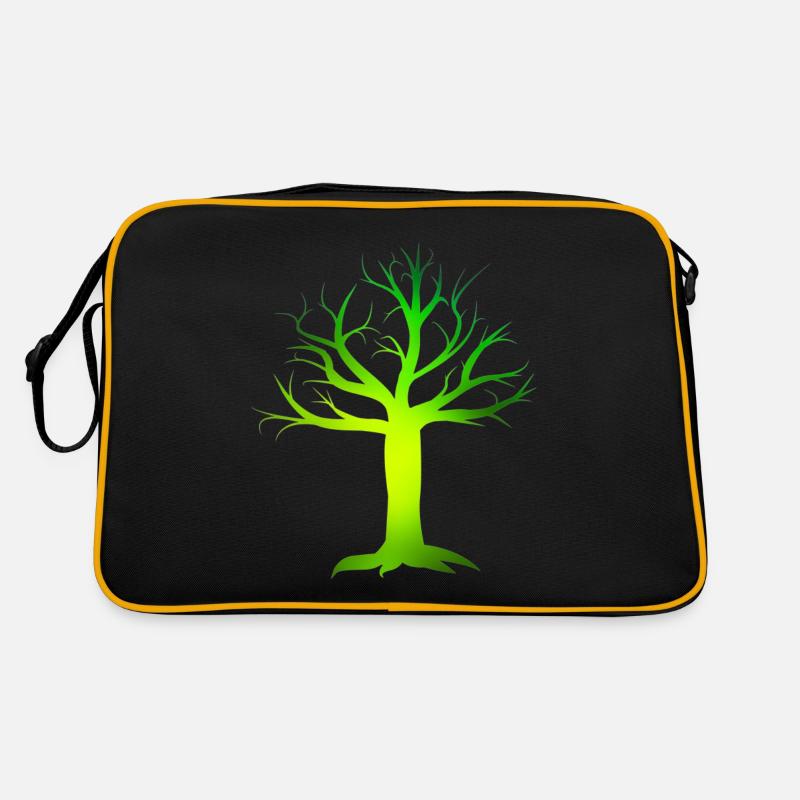 Arbre vert poison Sac Retro