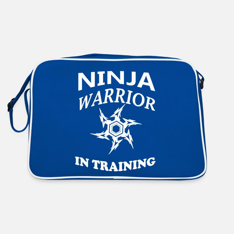 Ninja Warrior in training Retro Bag