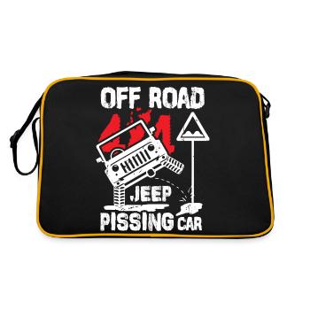 Jeep Hors-piste Pissing - Sac Retro - noir/or - Dos