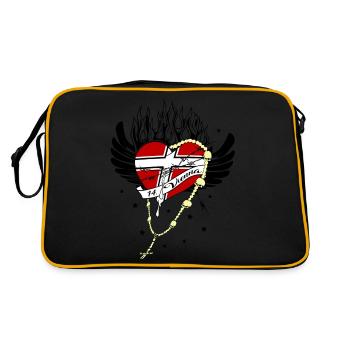 Vienne 14 Penzing - Sac Retro - noir/or - Dos