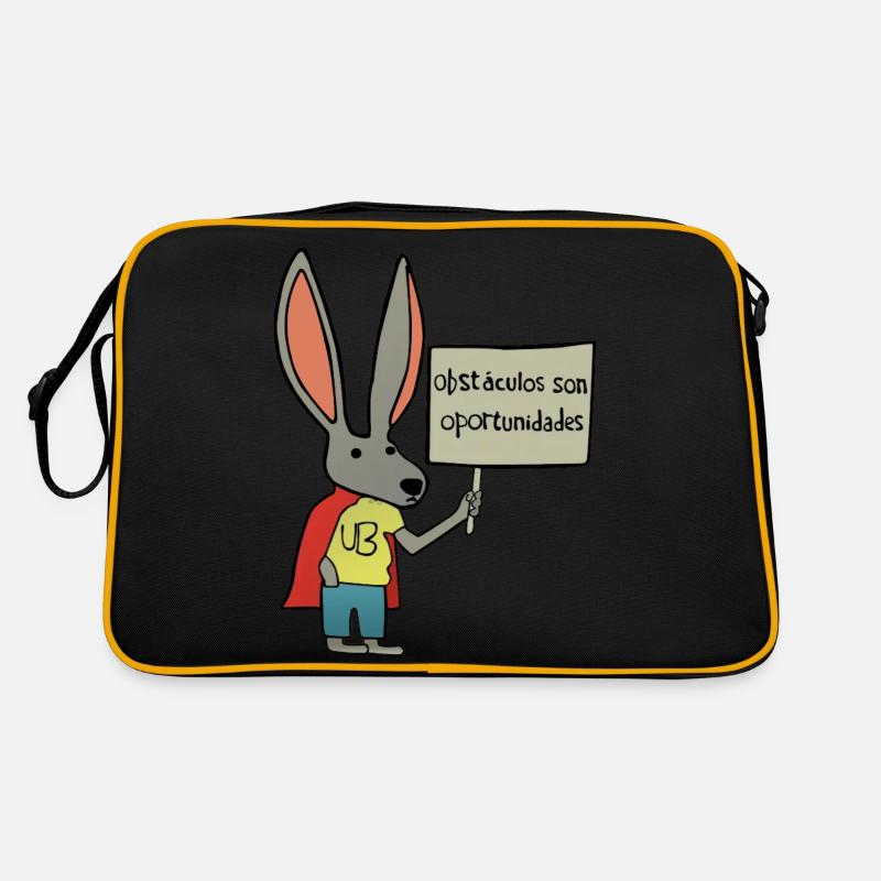 Rick Flag bei Suicid Squad 2 - Retro Tasche - Schwarz/Gold