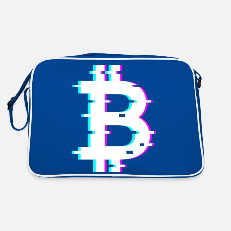 Bitcoin Retro Tasche