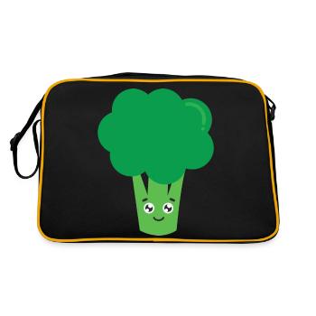 Brocoli - Sac Retro - noir/or - Dos
