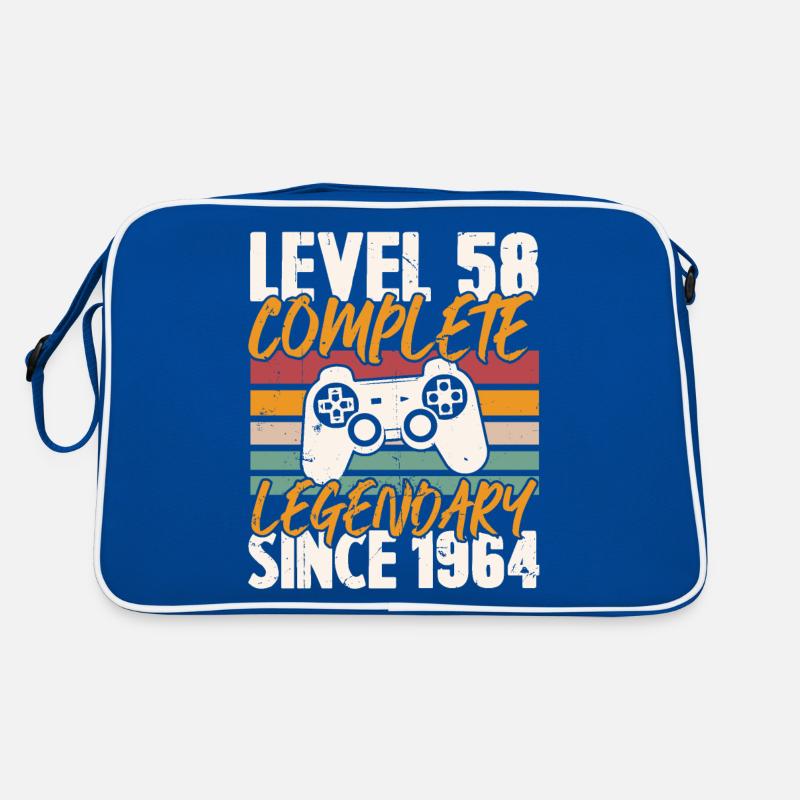 Niveau 58 Complet Vintage Anniversaire 58 Ans Sac Retro