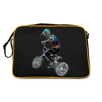 bmx - Retro Bag - black/gold - Back