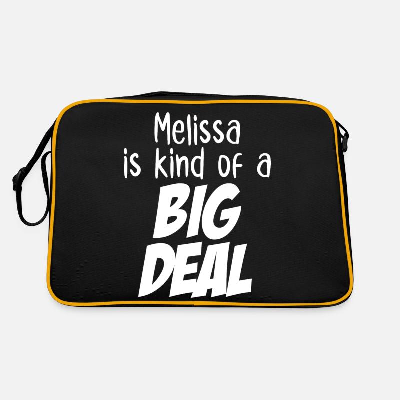 Melissa est un peu une grosse affaire Sac Retro