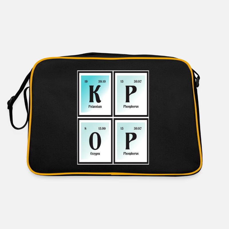 K-Pop | Periodensystem der Elemente Retro Tasche