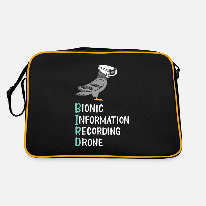 Les oiseaux ne sont pas réels Sac Retro