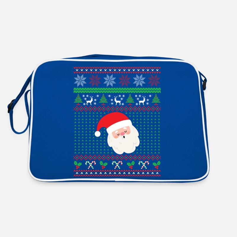 Weihnachtsmann, Weihnachtsgeschenk Retro Tasche