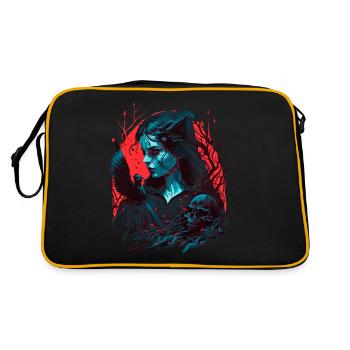 Dark girl - Retro Bag - black/gold - Back