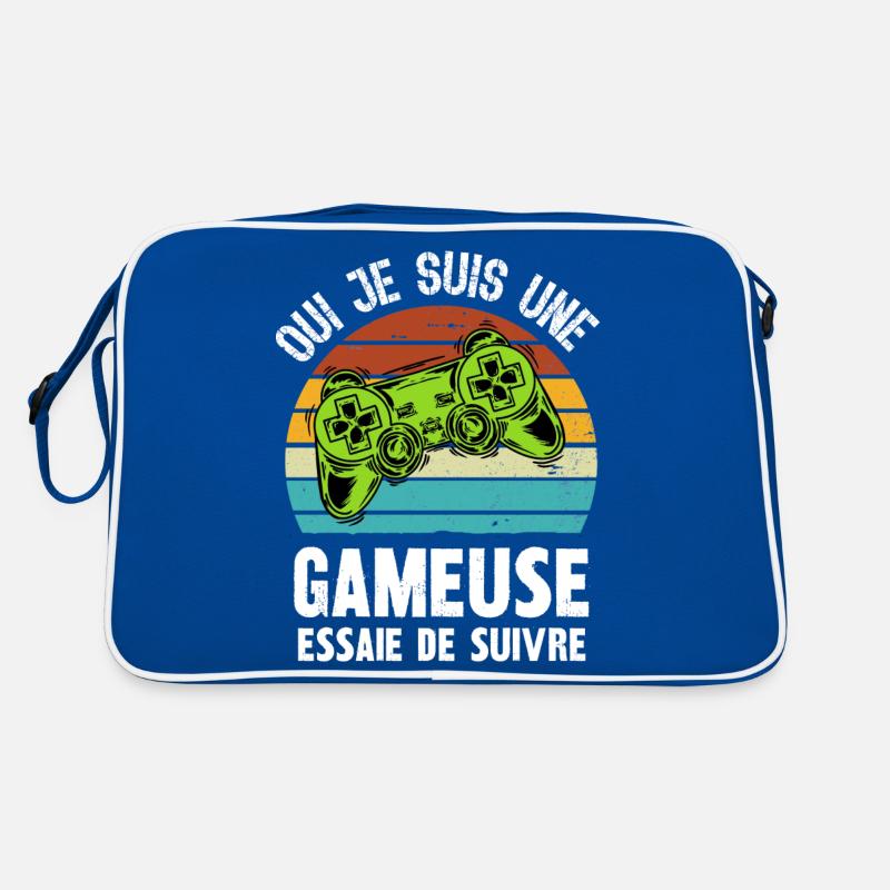 je suis une gameuse Sac Retro