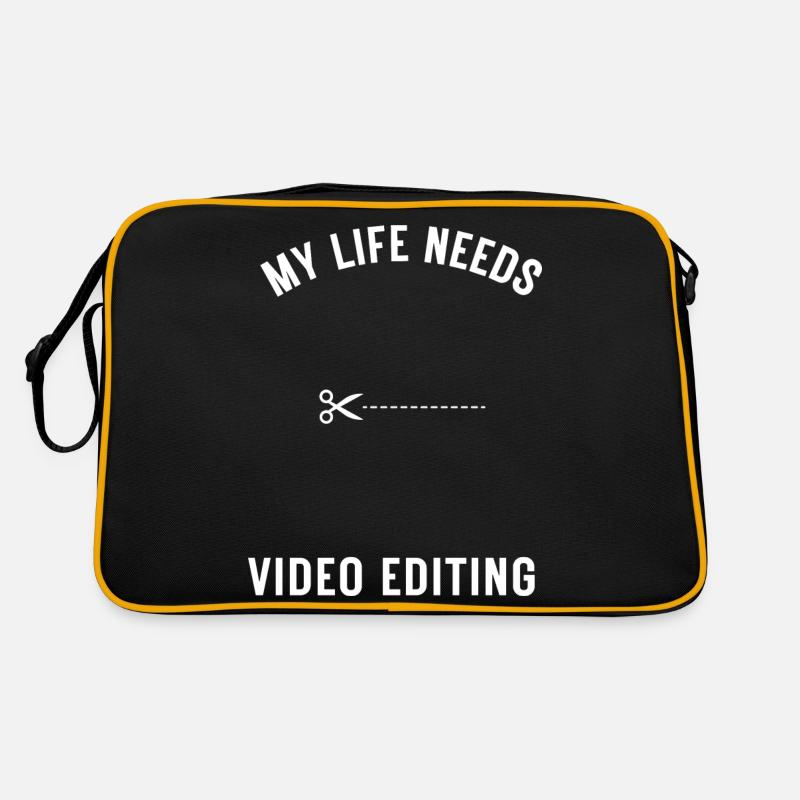 Perfect taste idea for video cutters Retro Bag
