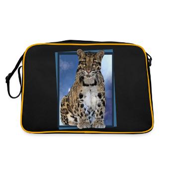 Panthère nébuleuse - Sac Retro - noir/or - Dos