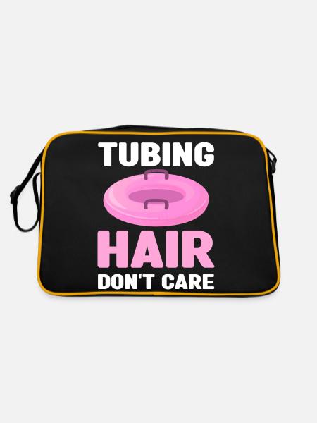 Rafting - Retro Tasche - Schwarz/Gold - Hinten