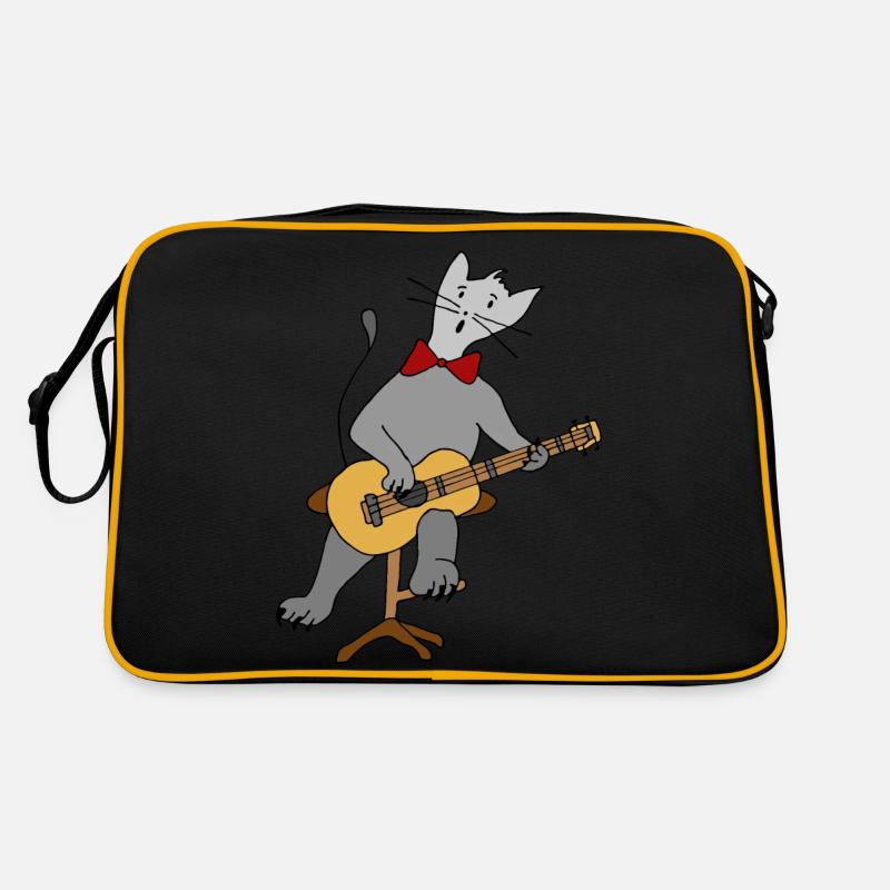 Katze Retro Tasche