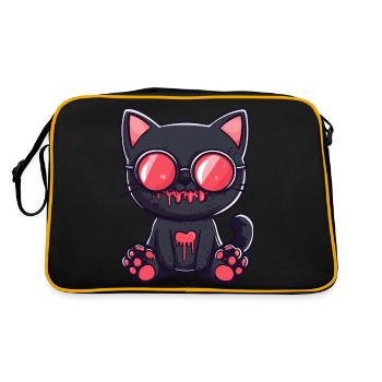 Lunettes de soleil pour chat - Sac Retro - noir/or - Dos