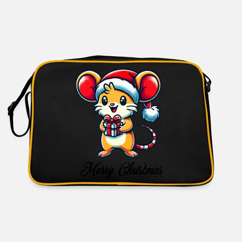 Noël Souris Sac Retro