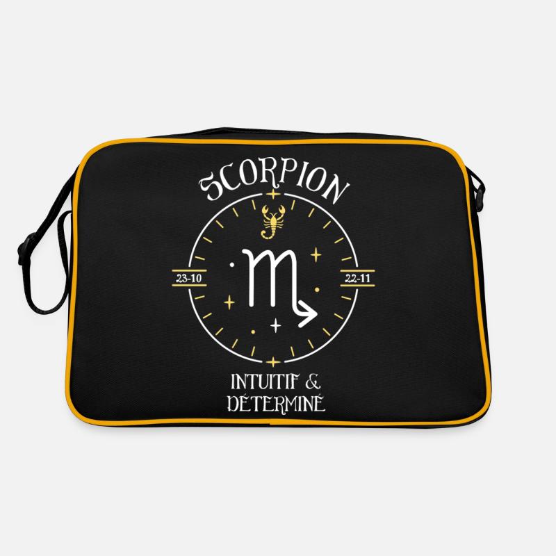 Du signe du Scorpion - Intuitif et déterminé Sac Retro