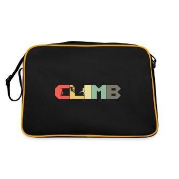 Escalade Alpinisme Grimpeurs - Sac Retro - noir/or - Dos