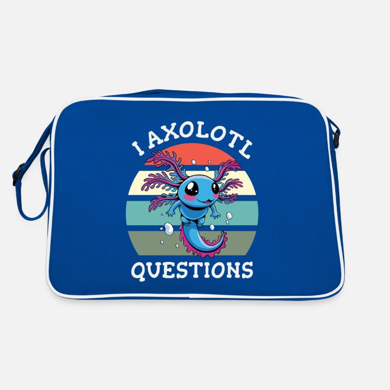 Axolotl pose beaucoup de questions Sac Retro