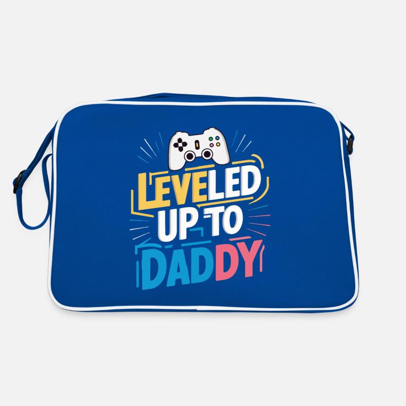 Leveled up to daddy Retro Bag