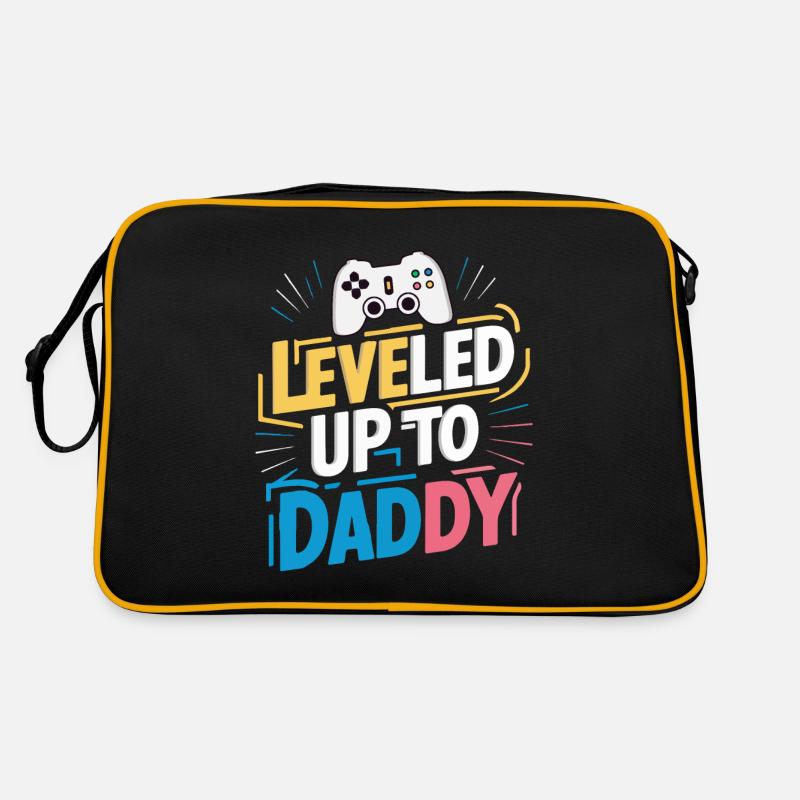 Leveled up to daddy Retro Bag