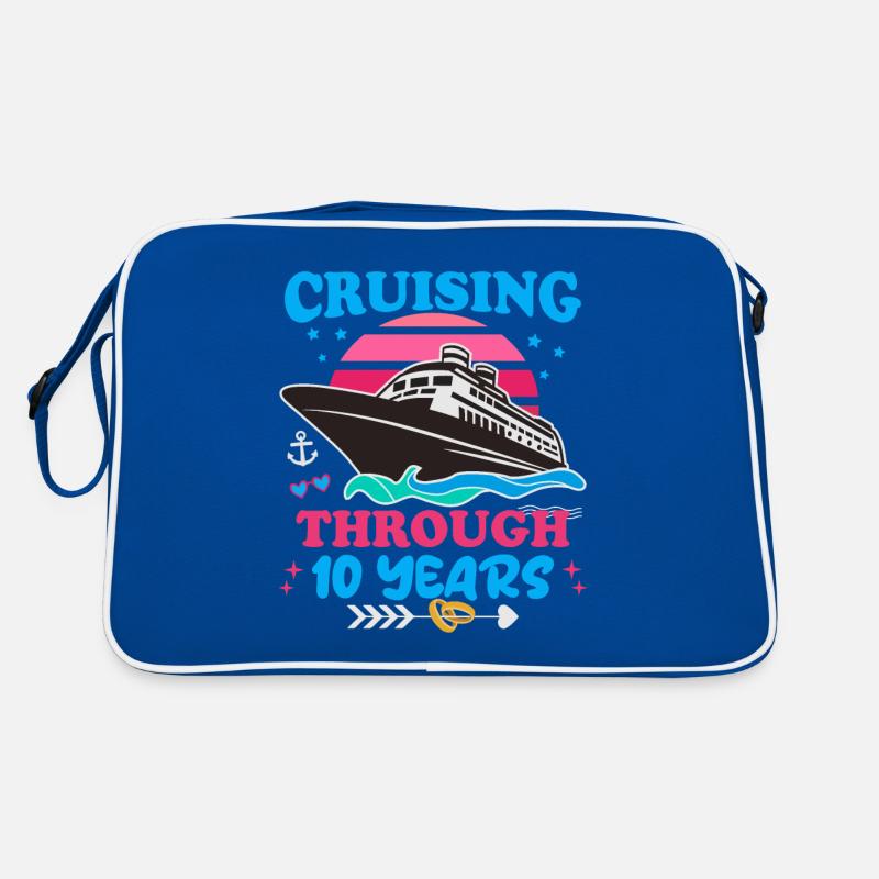 Croisière jusqu’au 10e anniversaire de mariage Sac Retro