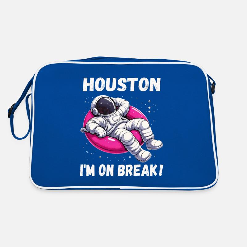 Houston, I’m on Break - Relaxing Astronaut Retro Bag