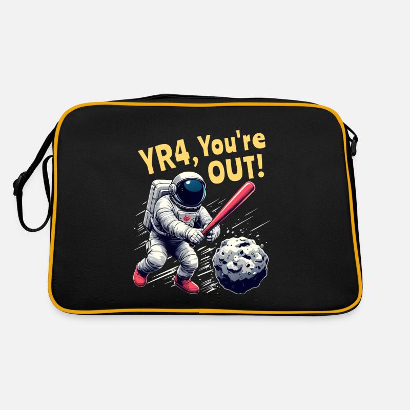 YR4 Asteroid 2032 - Space Defense Mission Retro Bag