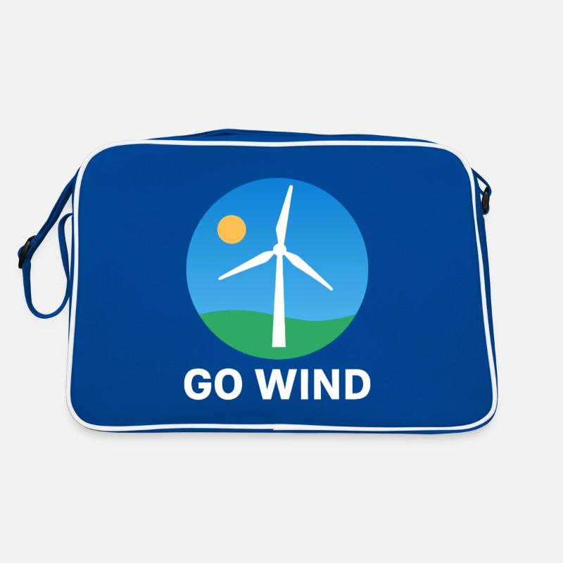 Support Wind Energy – Pro Clean Wind Power Retro Bag