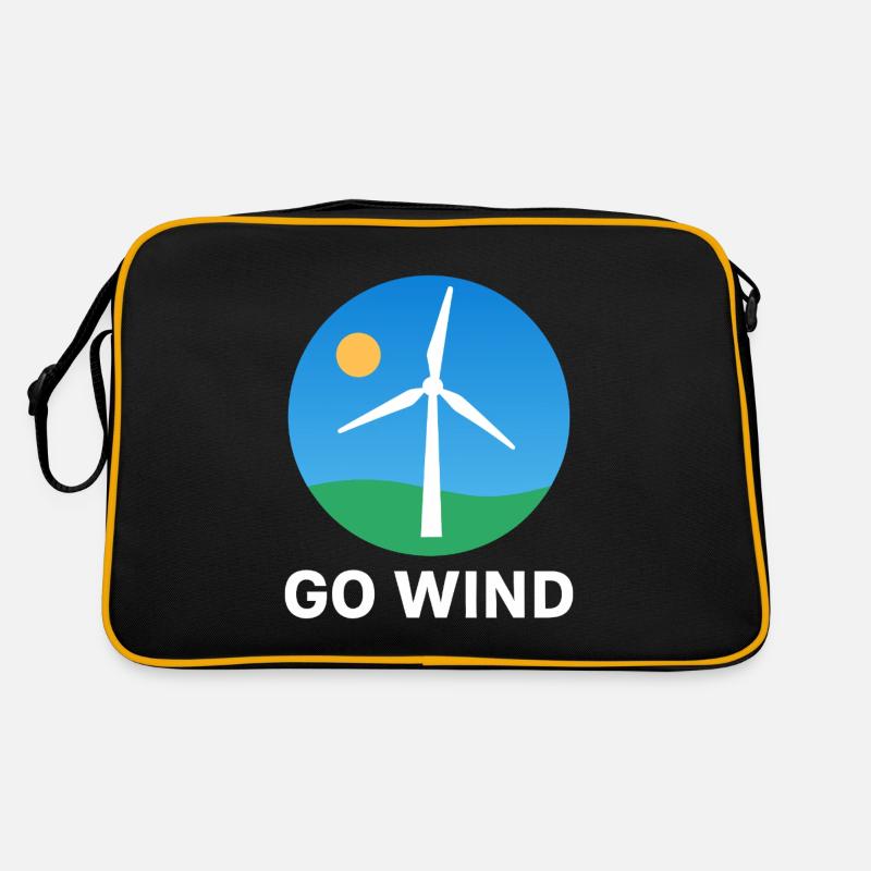 Support Wind Energy – Pro Clean Wind Power Retro Bag