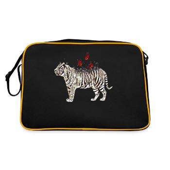 Tigre - Sac Retro - noir/or - Dos