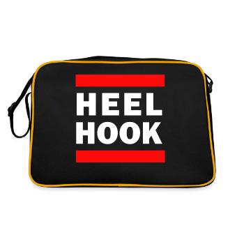 Brésilien Jiu-Jitsu Heel Hook BJJ - Sac Retro - noir/or - Dos