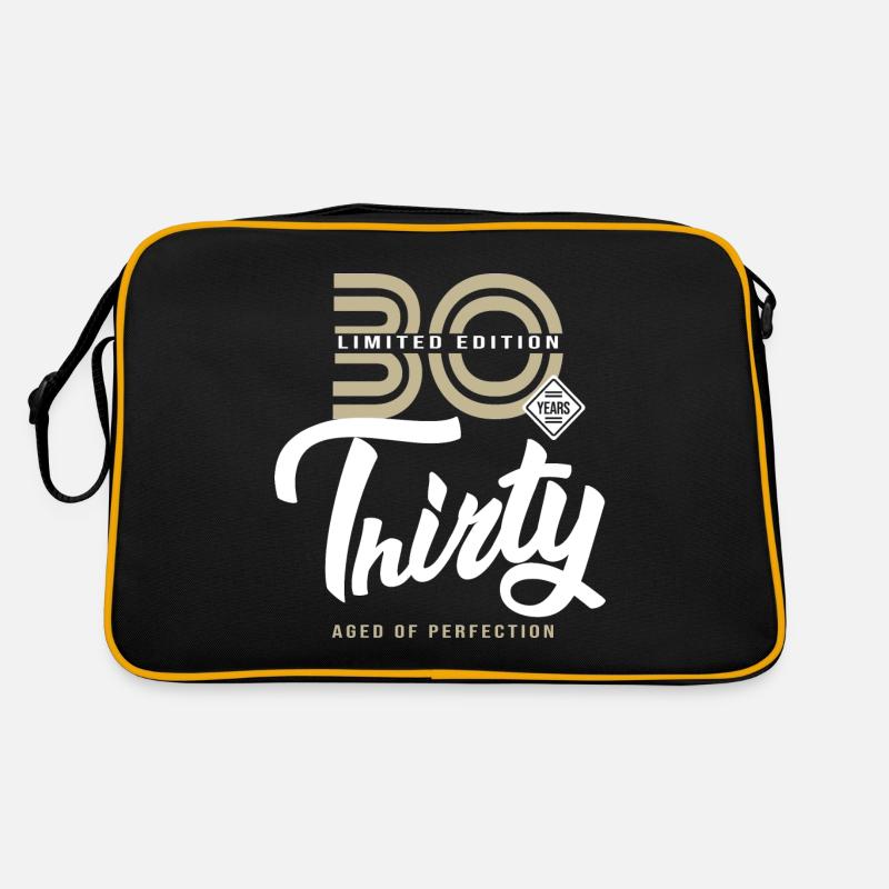30 ans thirty Cadeau anniversaire 30 ans Sac Retro