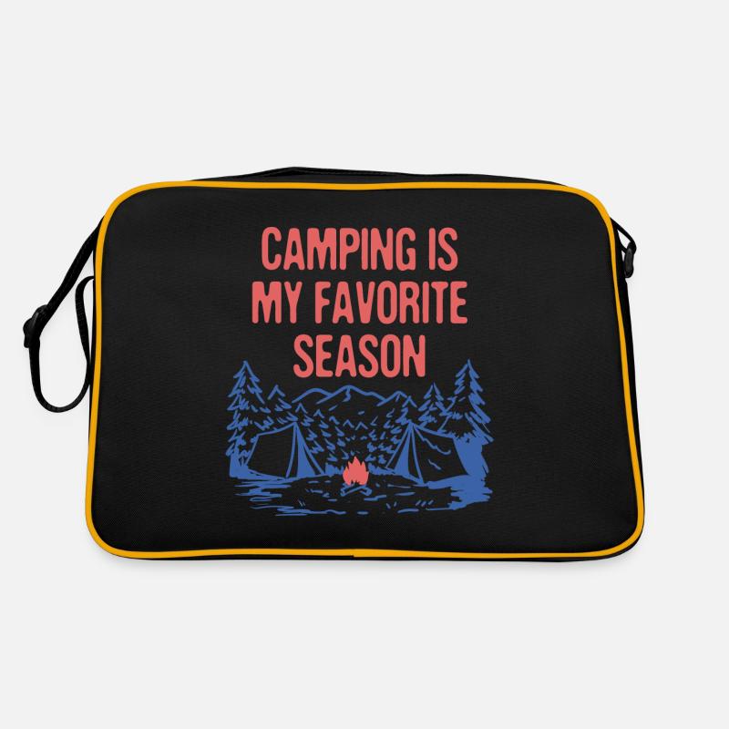 Le camping est mon camp d’été préféré des campeurs de saison Sac Retro