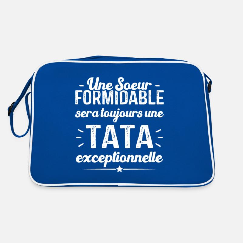 Une sœur formidable donne une tata exceptionnelle Sac Retro