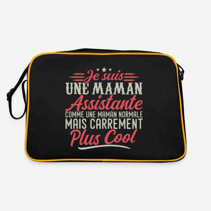 I'm an Assistant Mom, downright cool Retro Bag