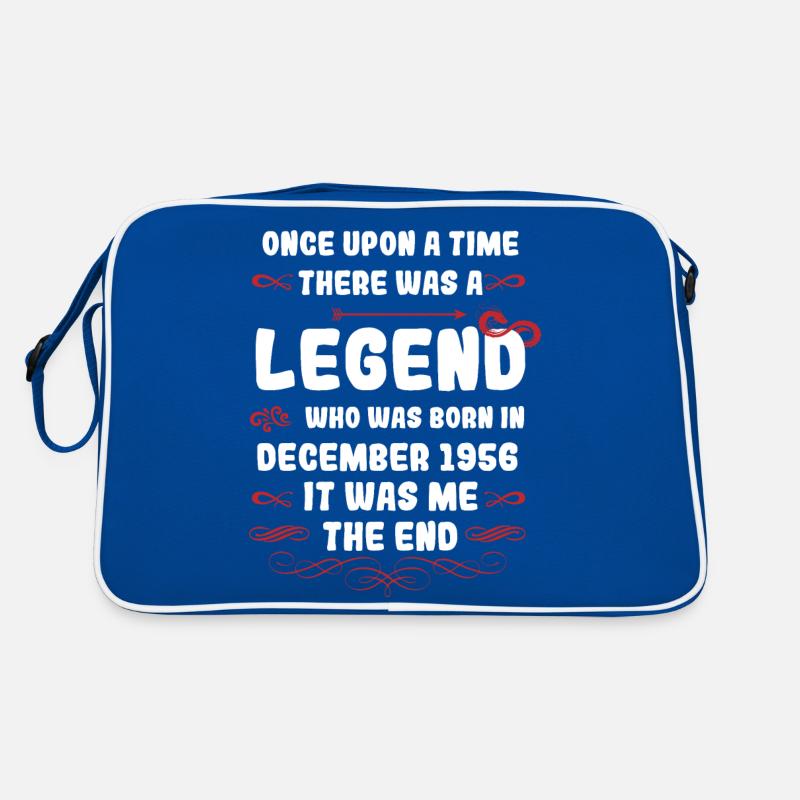 Es war einmal eine Legende. Dezember 1956 Geburtst Retro Tasche