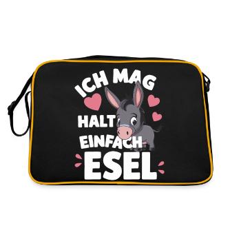 Donkey Donkey Mule Muli - Retro Bag - black/gold - Back