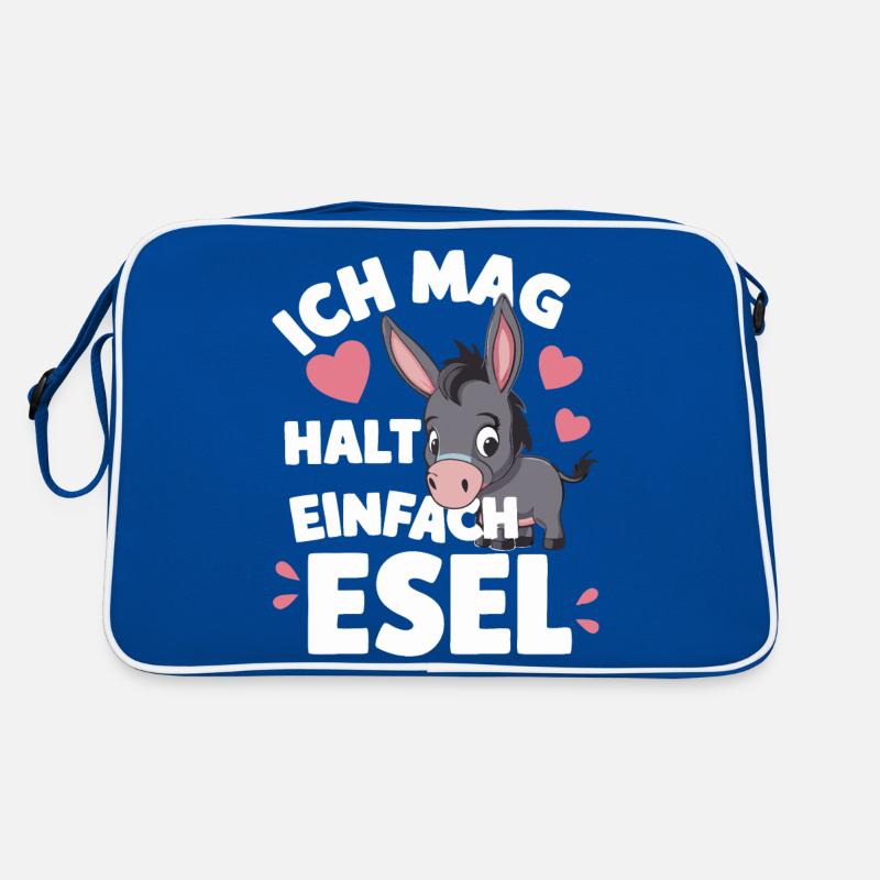 Âne âne mulet Muli Sac Retro