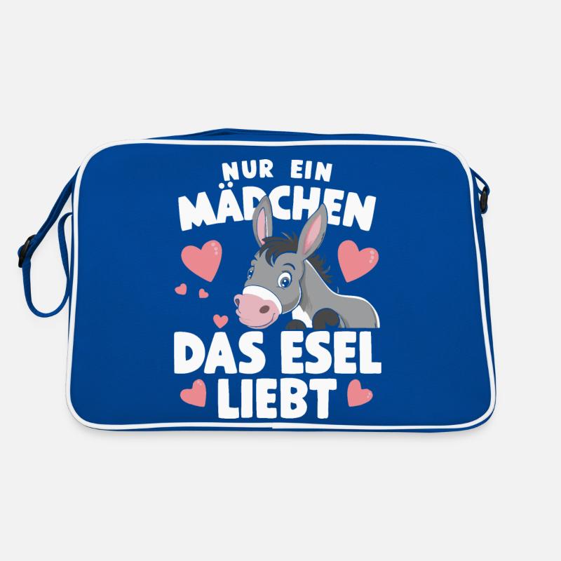 Esel Eselchen Maultier Muli Retro Tasche