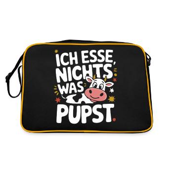 Végétarien Végétalien Bien-être animal Droits des animaux Veggie - Sac Retro - noir/or - Dos
