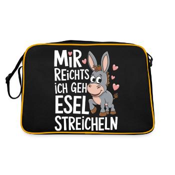 Donkey Donkey Mule Muli - Retro Bag - black/gold - Back